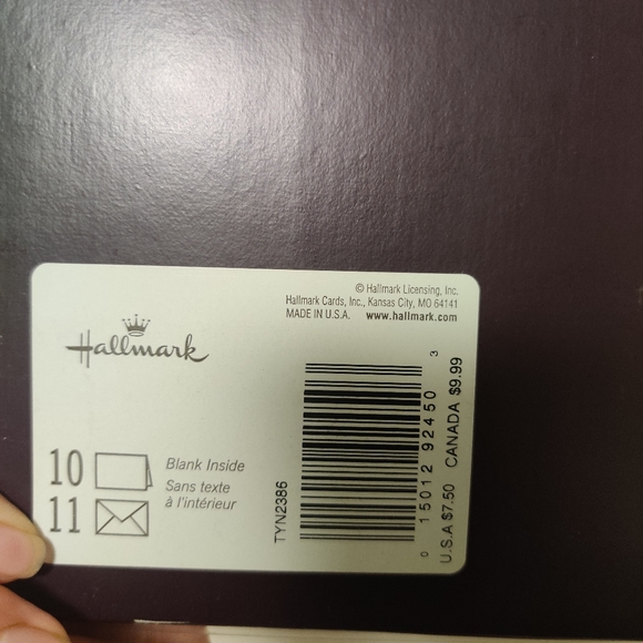 Hallmark gold thank you cards - Picture 2 of 2